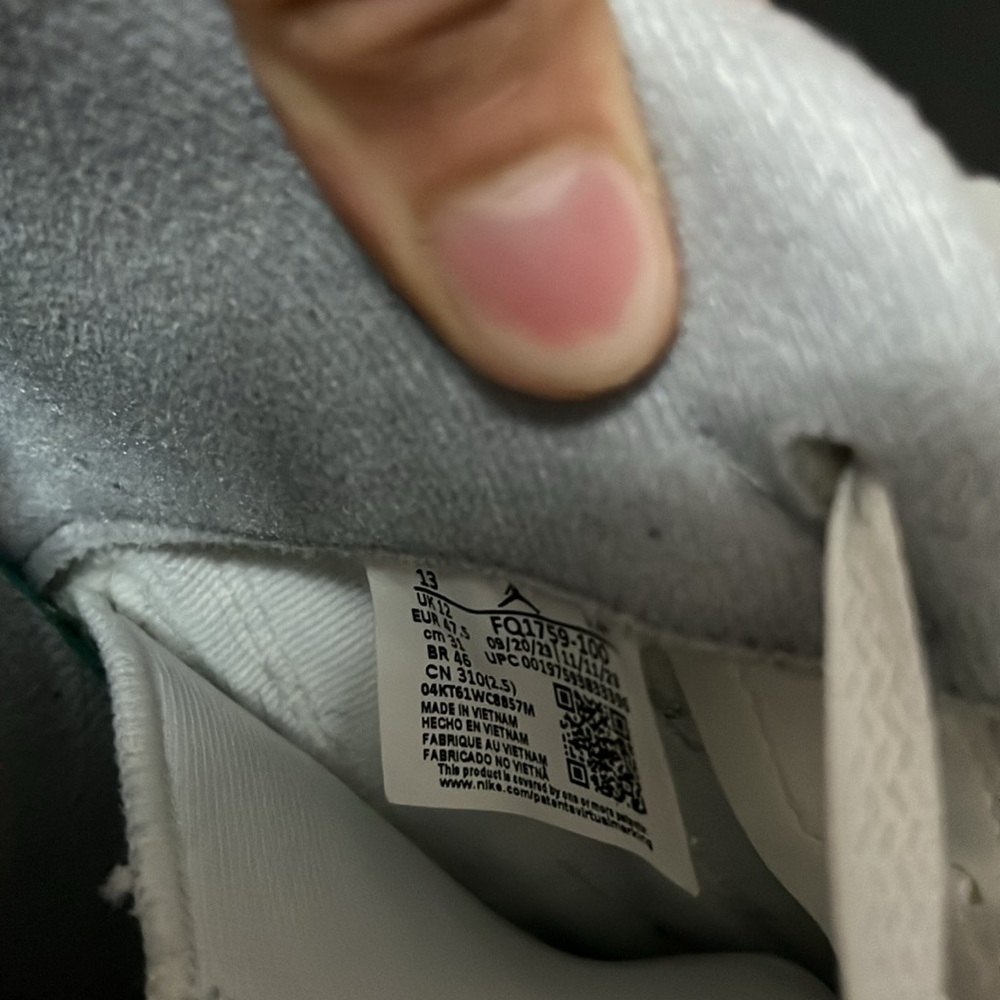 COPY - Jordan Spizike white cement size 13